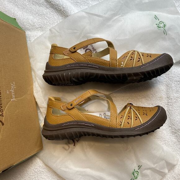 Jambu Pine Mary Jane Women 7.5 Brown Eco Comfort Adventure Casual - Picture 3 of 10